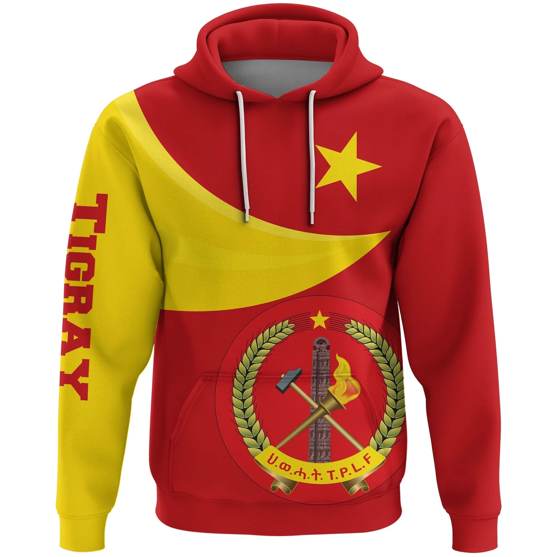 Tigray Hoodie, Tigray Coat Of Arms Flag Lion Ver 06