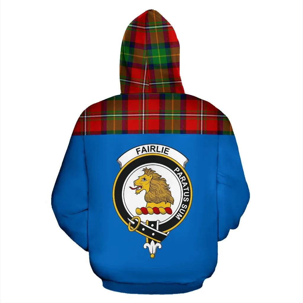 Printivon Tartan All Over Hoodie Fairlie Clans