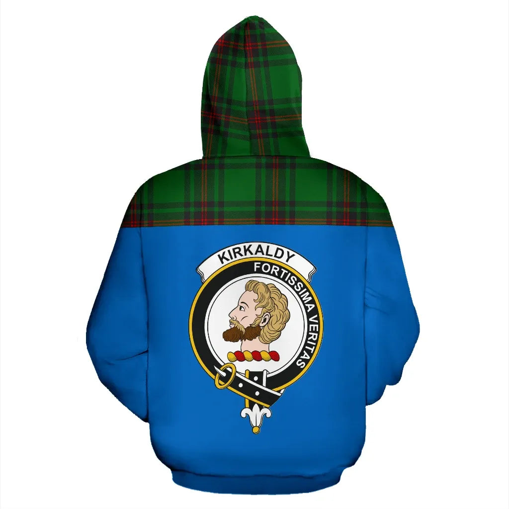Printivon Tartan All Over Hoodie Kirkaldy Clans