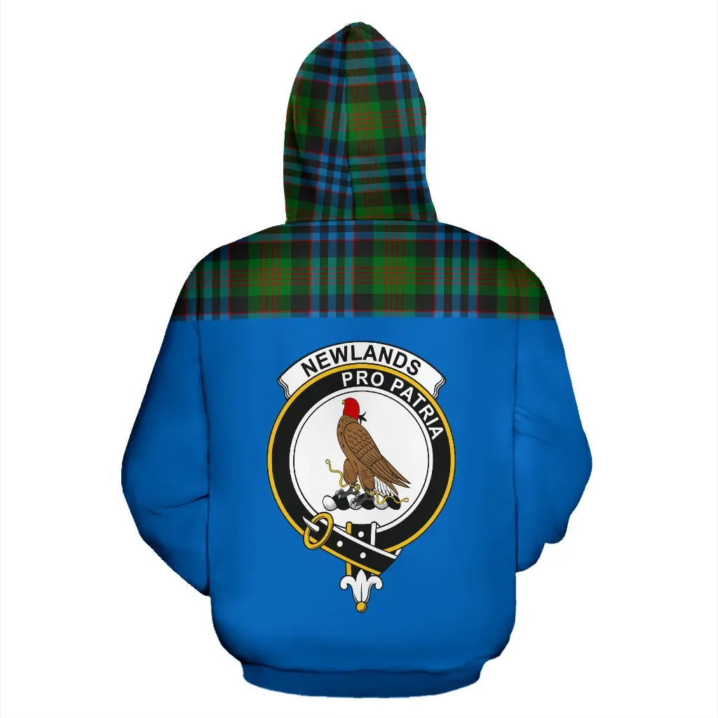 Printivon Tartan All Over Hoodie Newlands Clans