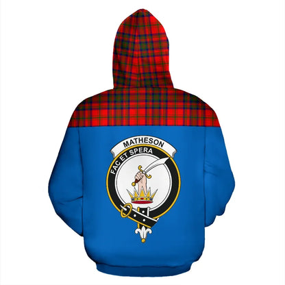 Printivon Tartan All Over Hoodie Matheson Clans