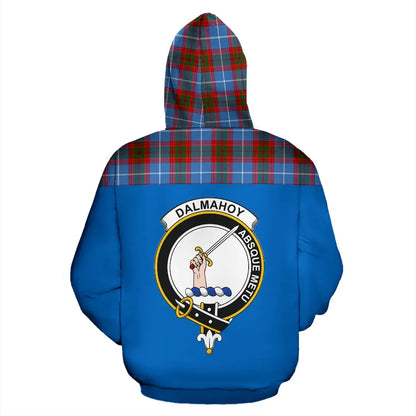 Printivon Tartan All Over Hoodie Dalmahoy Clans