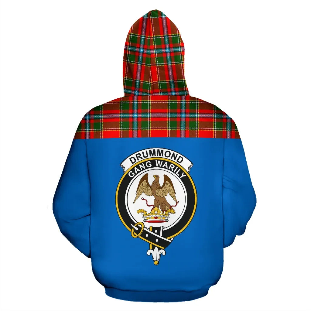 Printivon Tartan All Over Hoodie Drummond Clans