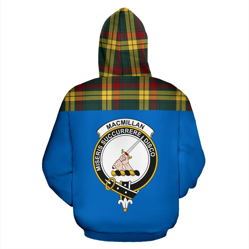 Printivon Tartan All Over Hoodie Macmillan Clans