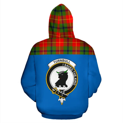 Printivon Tartan All Over Hoodie Turnbull Clans
