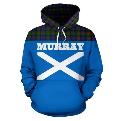 Printivon Tartan All Over Hoodie Murray Of Atholl Clans