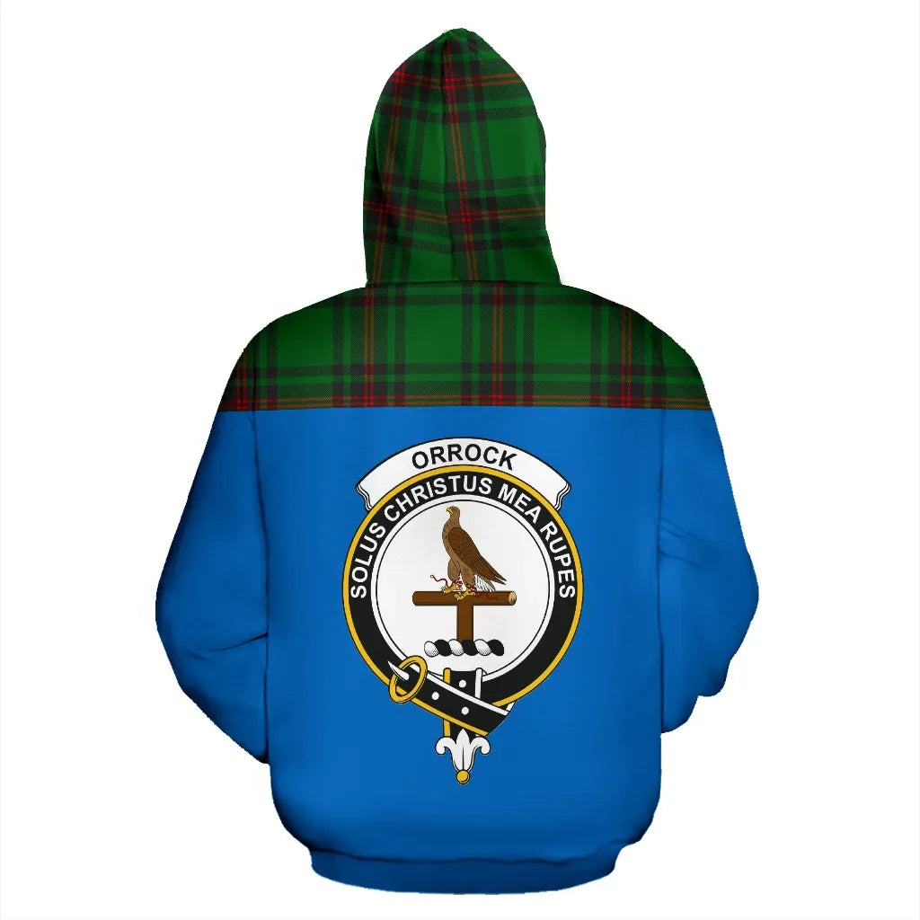 Printivon Tartan All Over Hoodie Orrock Clans