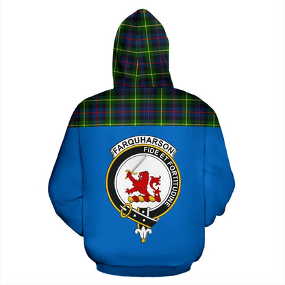 Printivon Tartan All Over Hoodie Farquharson Clans