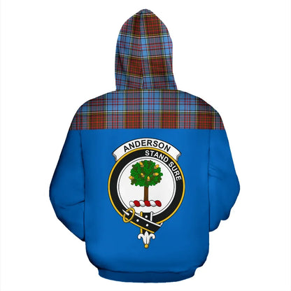Printivon Tartan All Over Hoodie Anderson Clans