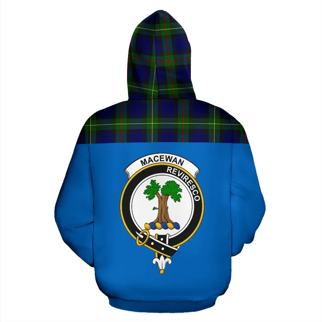 Printivon Tartan All Over Hoodie Macewen Macewan Clans