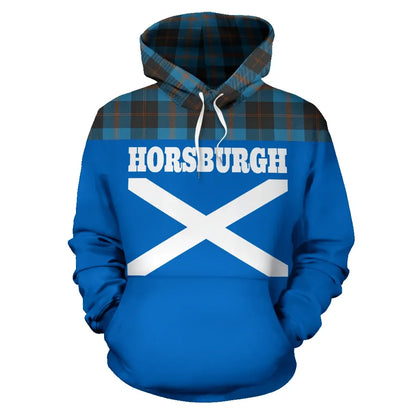 Printivon Tartan All Over Hoodie Horsburgh Clans