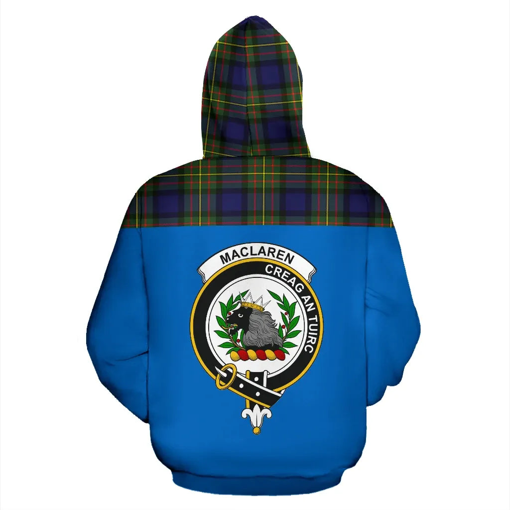 Printivon Tartan All Over Hoodie Maclaren Clans