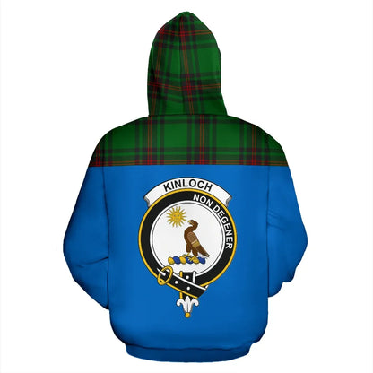 Printivon Tartan All Over Hoodie Kinloch Clans
