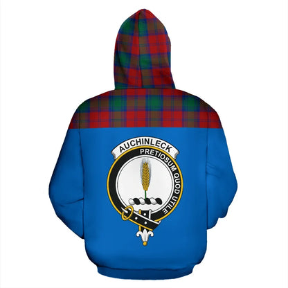Printivon Tartan All Over Hoodie Auchinleck Clans