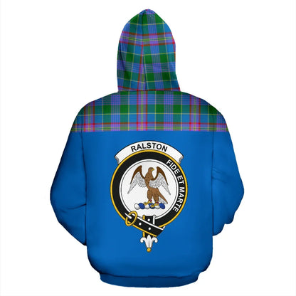 Printivon Tartan All Over Hoodie Ralston Clans