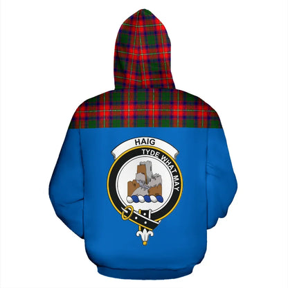Printivon Tartan All Over Hoodie Haig Clans