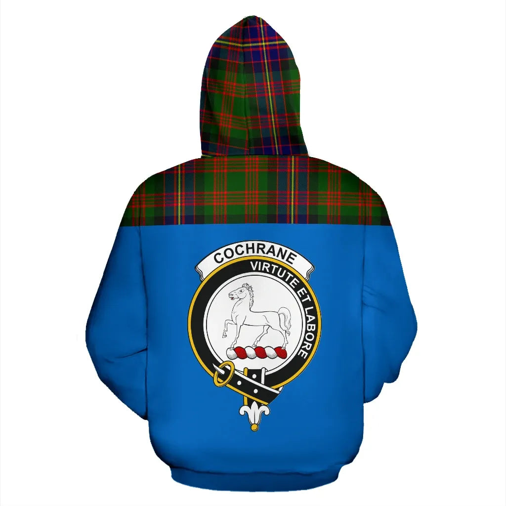 Printivon Tartan All Over Hoodie Cochrane Clans