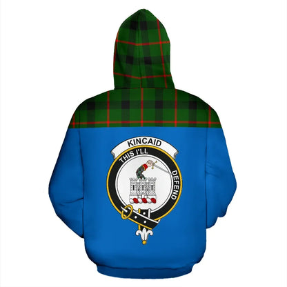 Printivon Tartan All Over Hoodie Kincaid Clans