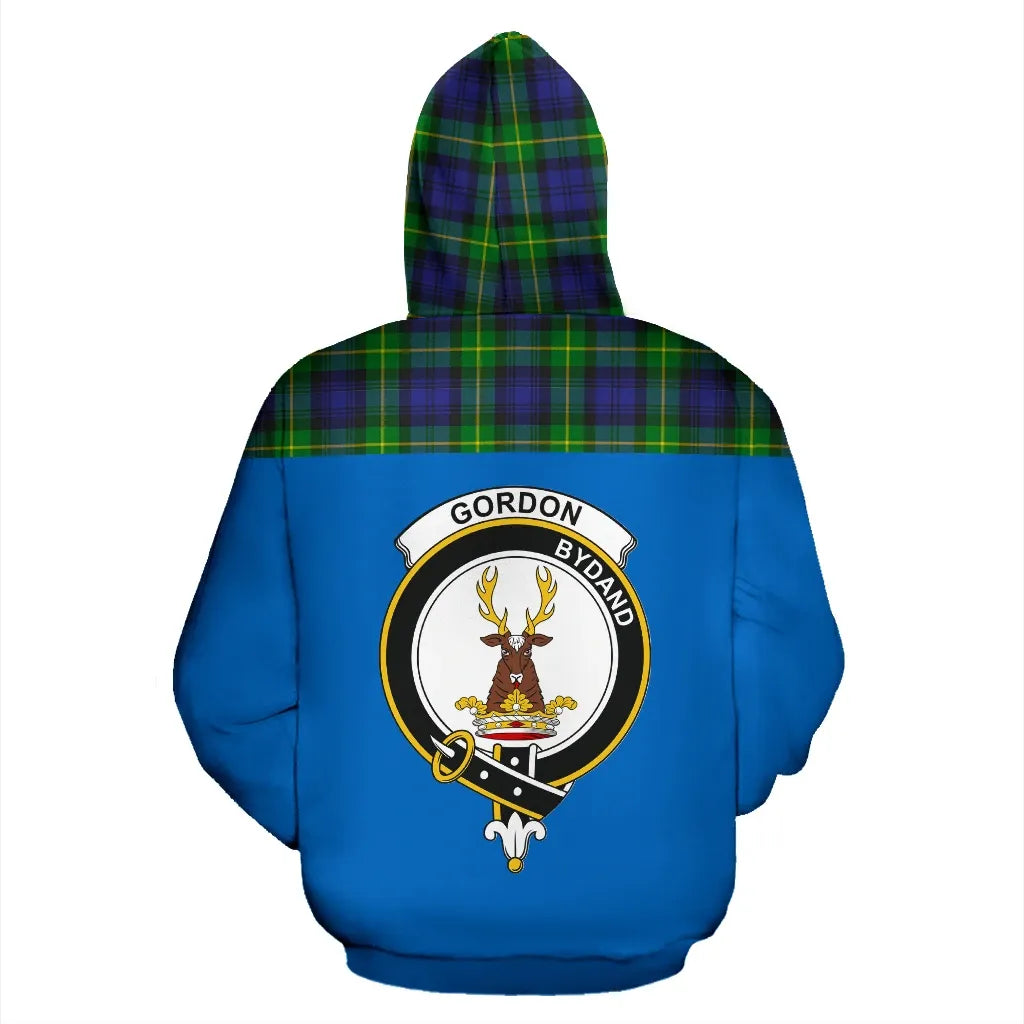 Printivon Tartan All Over Hoodie Gordon Clans