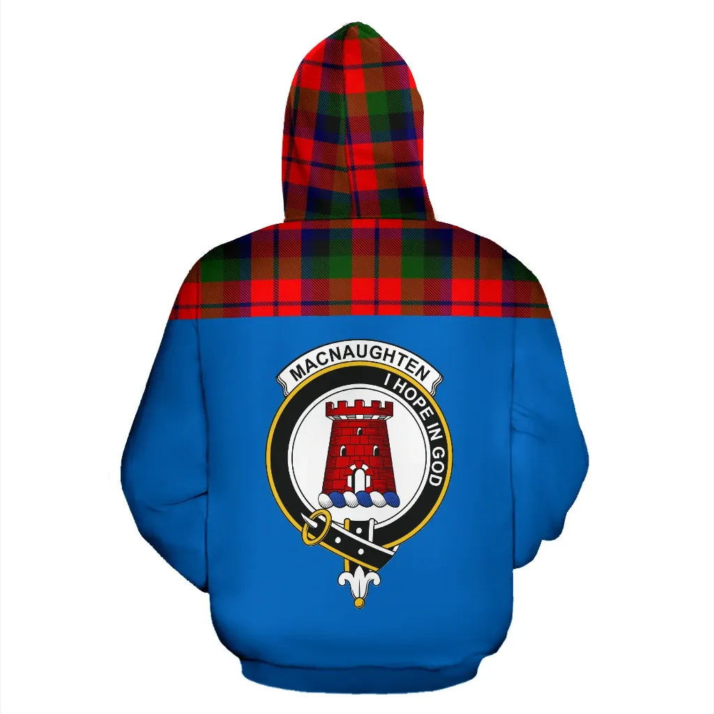 Printivon Tartan All Over Hoodie Macnaughten Clans