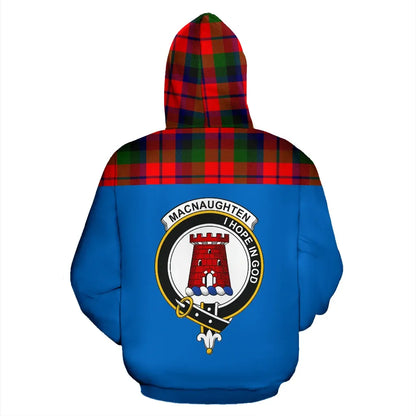 Printivon Tartan All Over Hoodie Macnaughten Clans