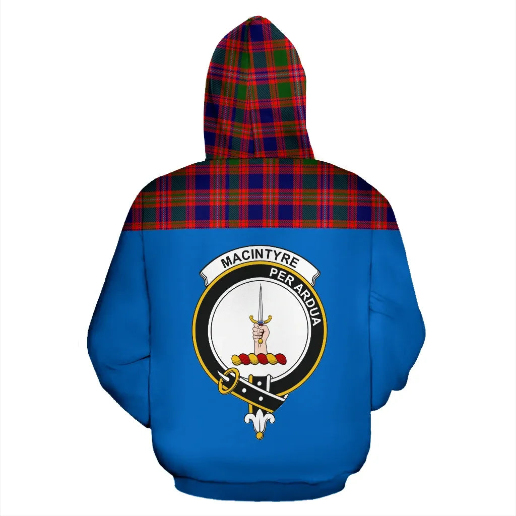 Printivon Tartan All Over Hoodie Macintyre Clans