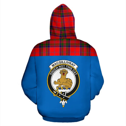 Printivon Tartan All Over Hoodie Macgillivray Clans