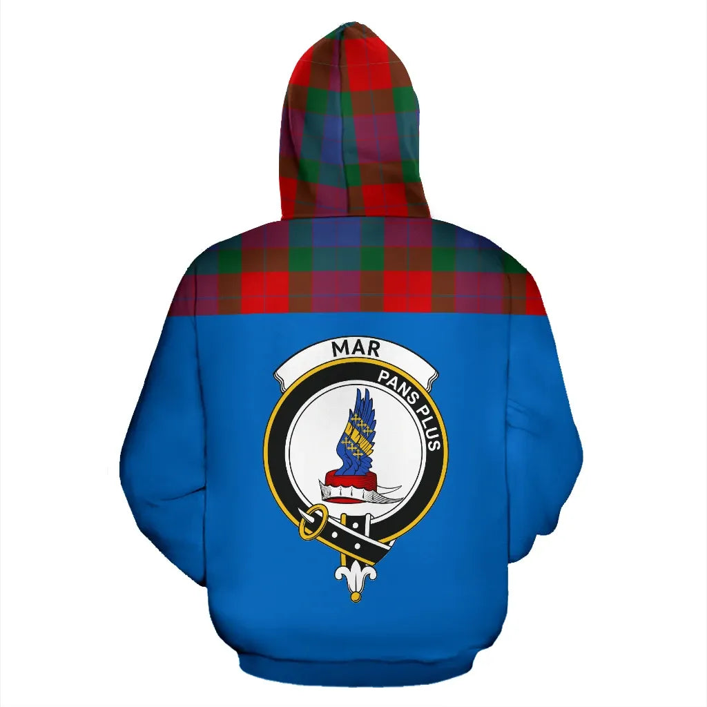 Printivon Tartan All Over Hoodie Mar Clans