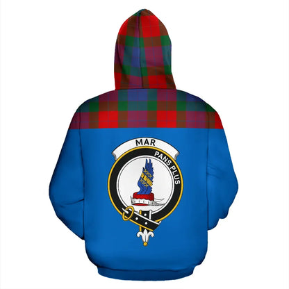 Printivon Tartan All Over Hoodie Mar Clans
