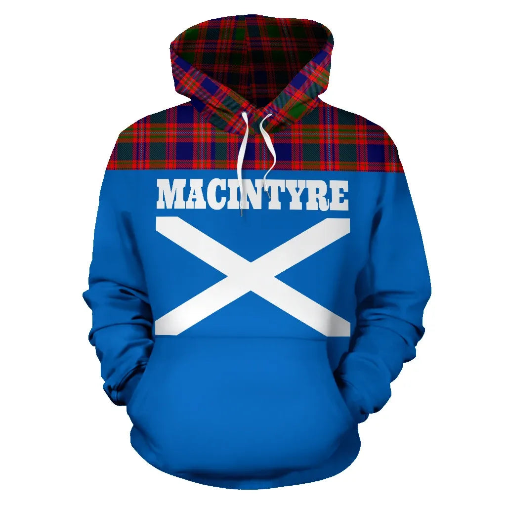 Printivon Tartan All Over Hoodie Macintyre Clans