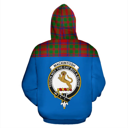 Printivon Tartan All Over Hoodie Mackintosh Clans