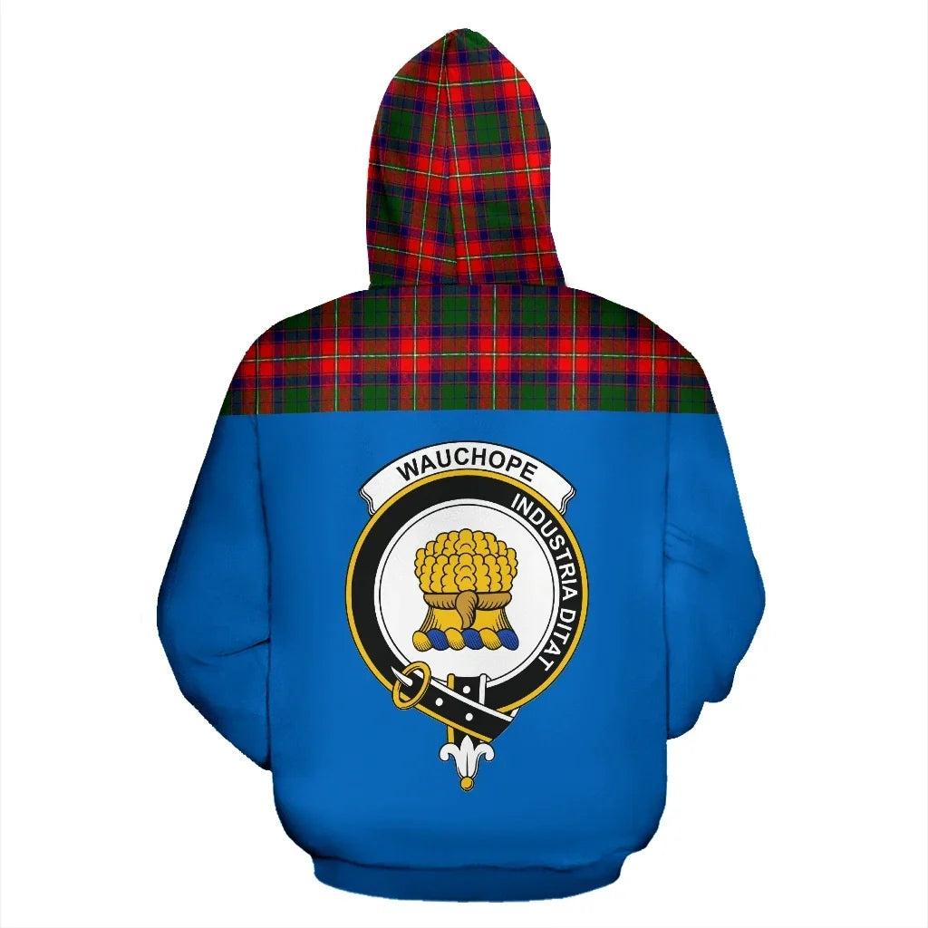 Printivon Tartan All Over Hoodie Wauchope Clans