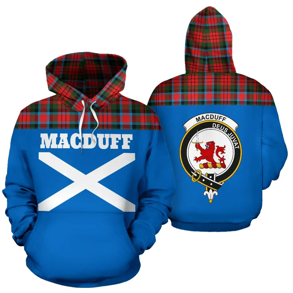 Printivon Tartan All Over Hoodie Macduff Clans