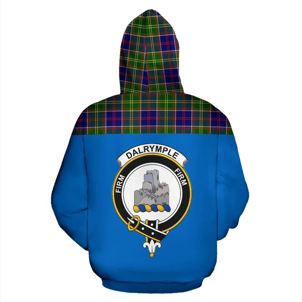Printivon Tartan All Over Hoodie Dalrymple Clans