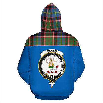 Printivon Tartan All Over Hoodie Glass Clans