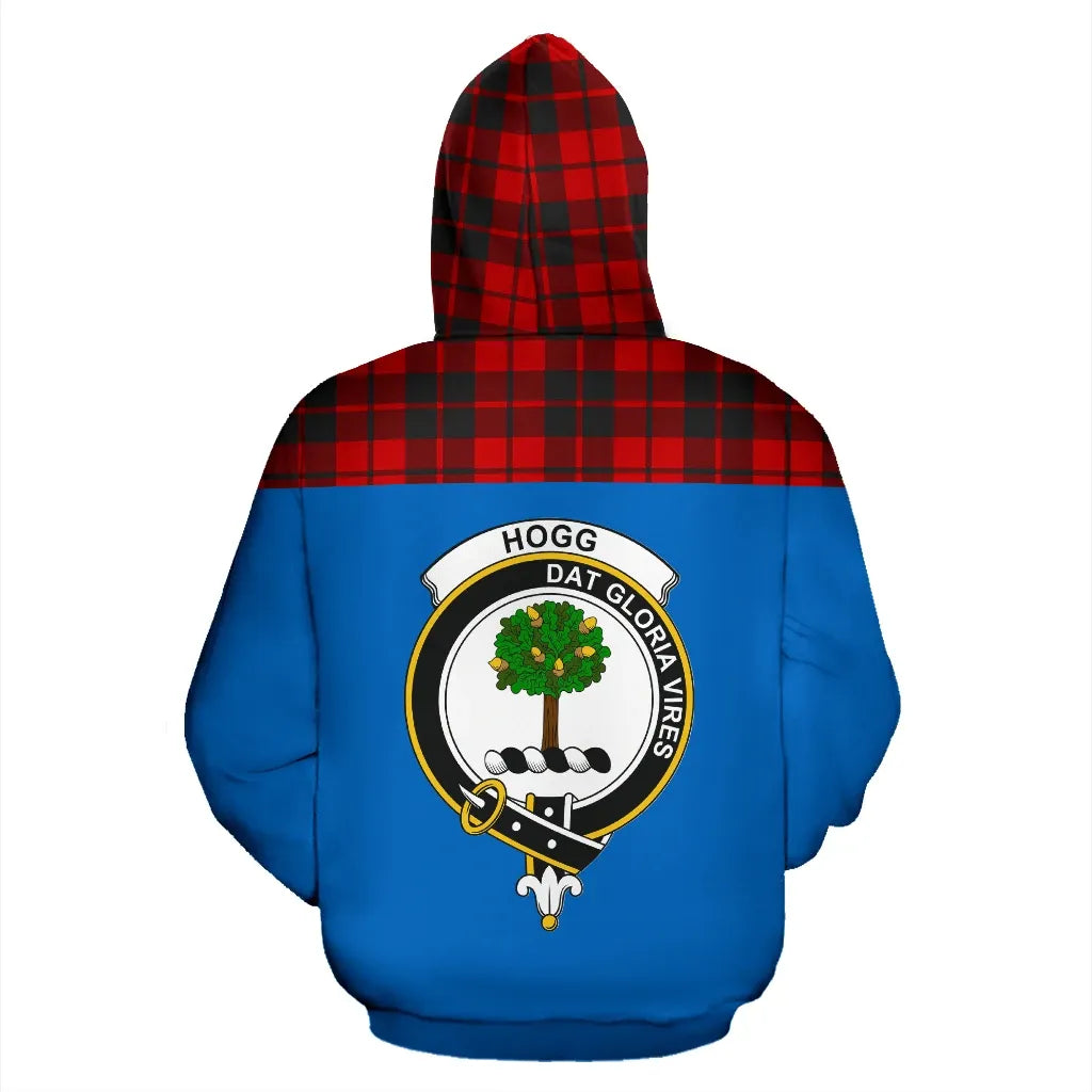 Printivon Tartan All Over Hoodie Hogg Clans
