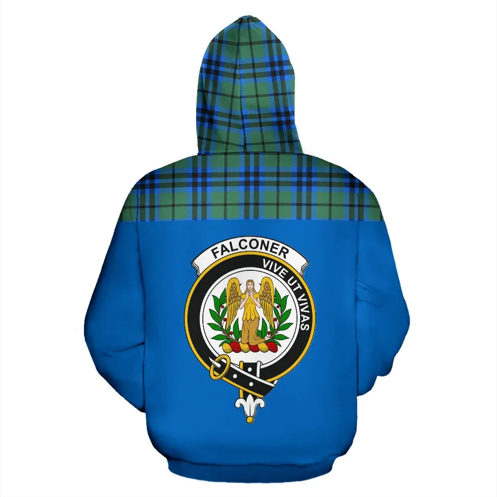 Printivon Tartan All Over Hoodie Falconer Clans