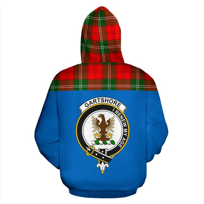Printivon Tartan All Over Hoodie Gartshore Clans