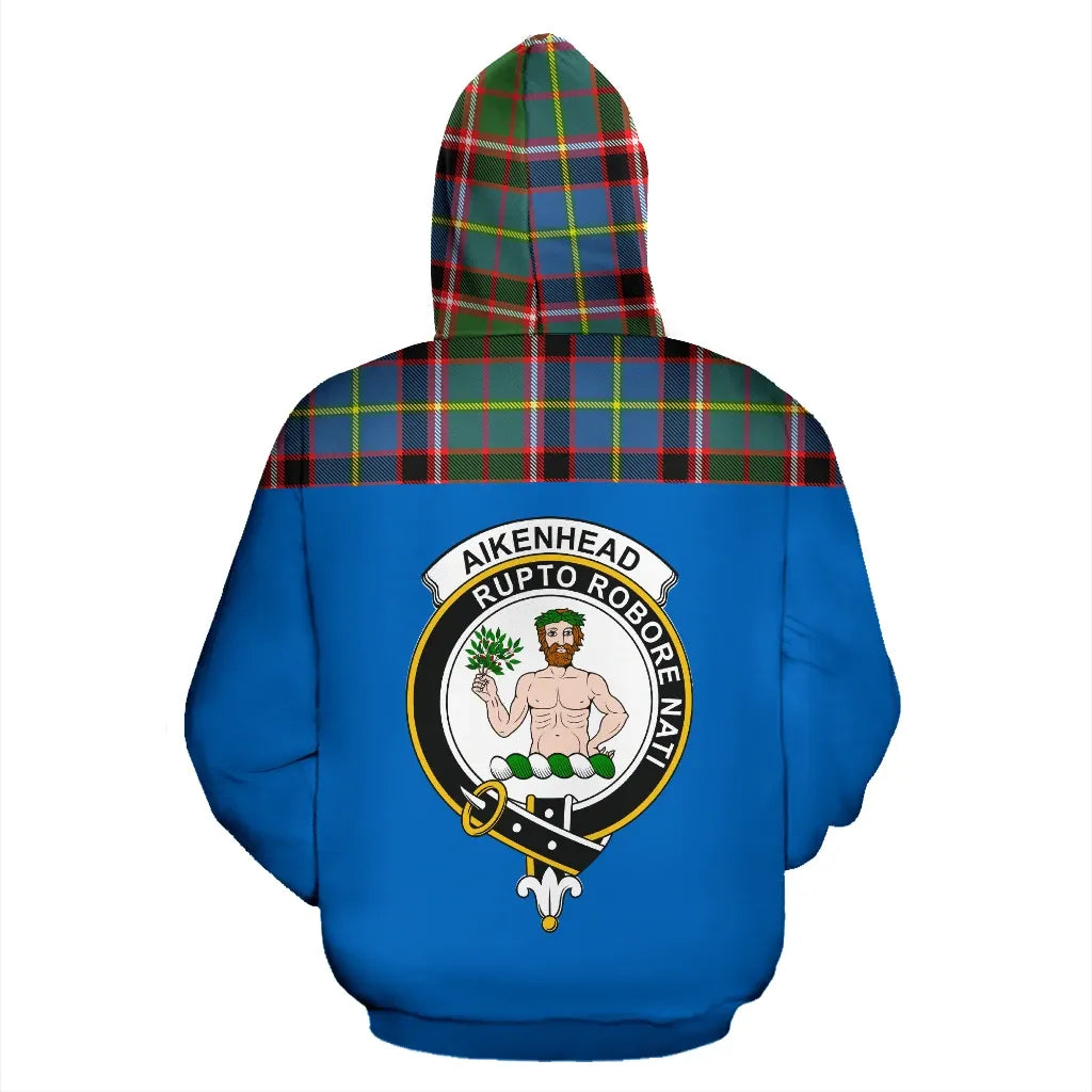 Printivon Tartan All Over Hoodie Aikenhead Clans
