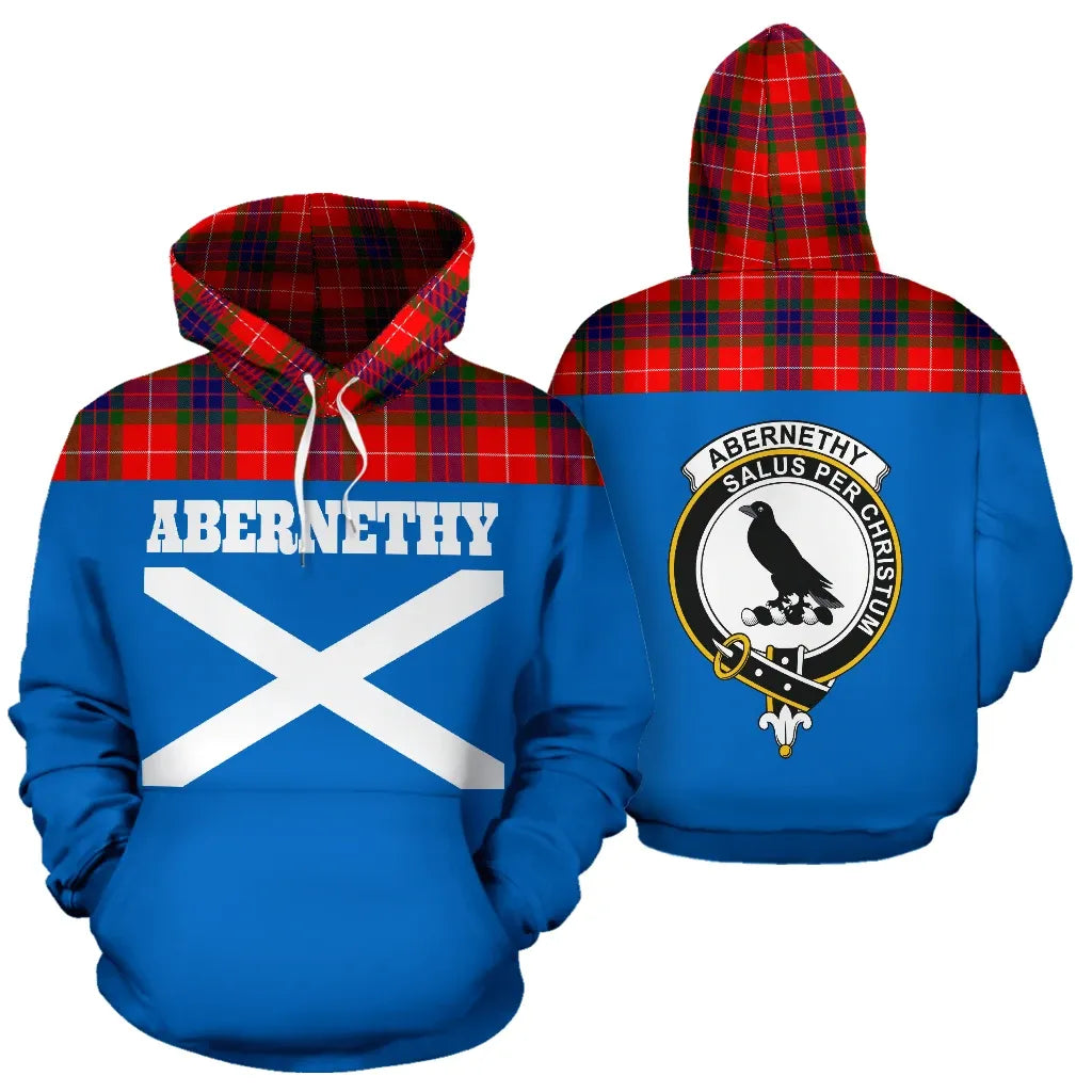 Printivon Tartan All Over Hoodie Abernethy Clans