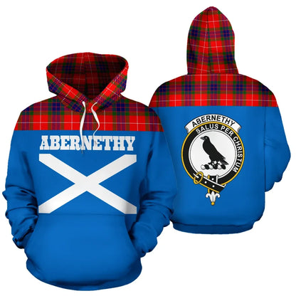 Printivon Tartan All Over Hoodie Abernethy Clans