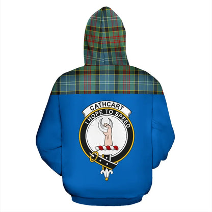 Printivon Tartan All Over Hoodie Cathcart Clans