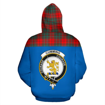 Printivon Tartan All Over Hoodie Cumming Clans