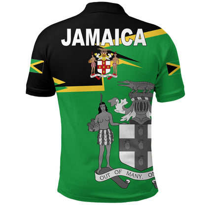 Jamaica Polo Shirt Coat Of Arms New Style