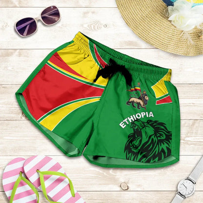Ethiopia Short Ethiopia Round Coat Of Arms Lion