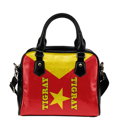 Tigray Shoulder Handbag Tigray Rising Coat Of Arms