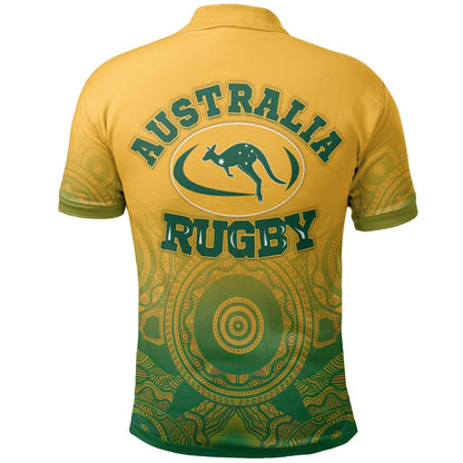 Australia Aboriginal Polo Shirt, Australia Rugby and Coat Of Arms