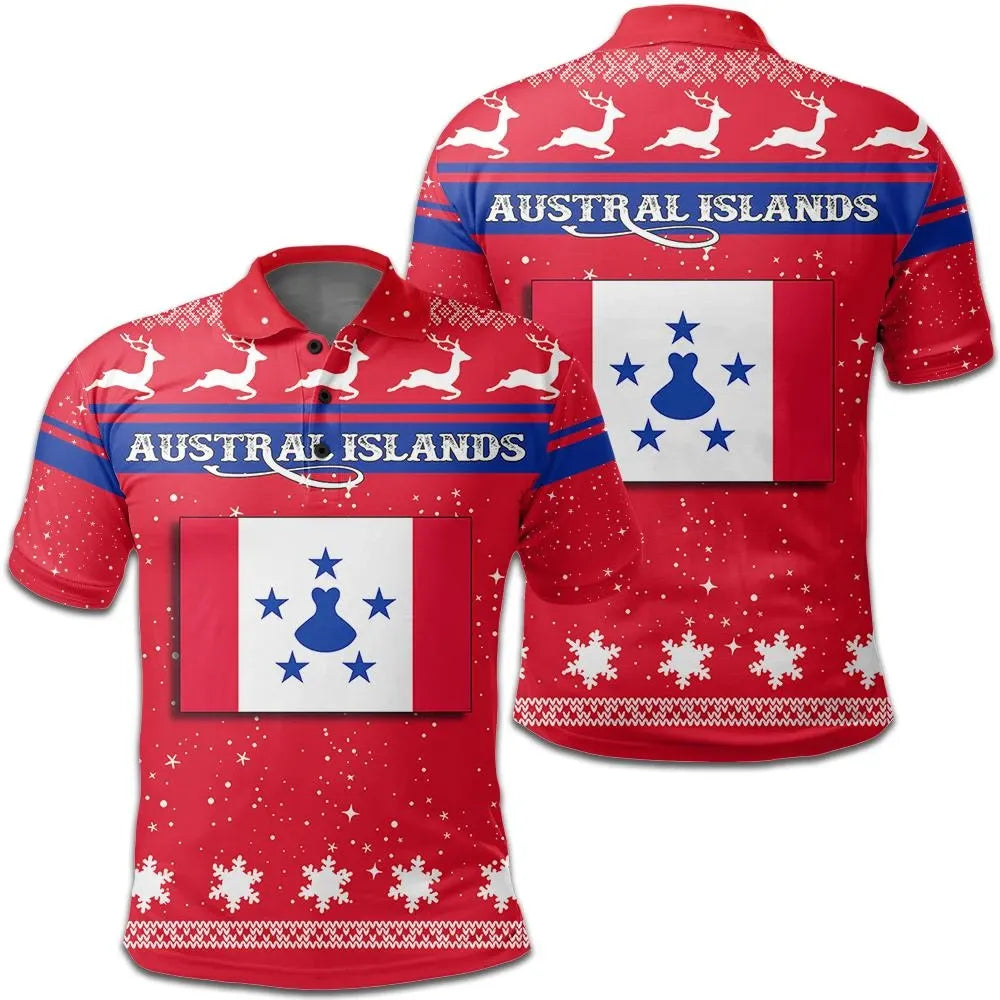 Christmas Australia Yellow Coat Of Arms Polo Shirt