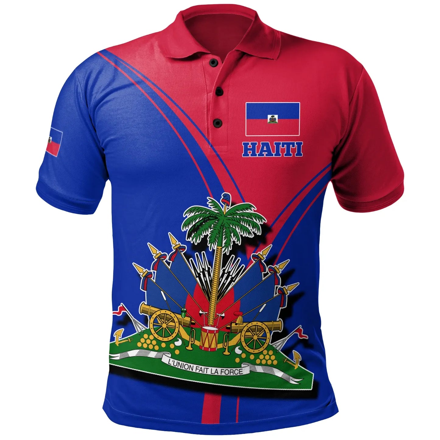 Haiti Polo Shirt Haitian Pride