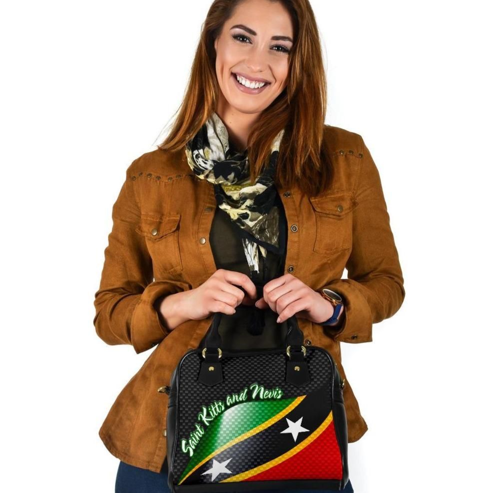 Saint Kitts And Nevis Shoulder Handbags Saint Kitts And Nevis Flag